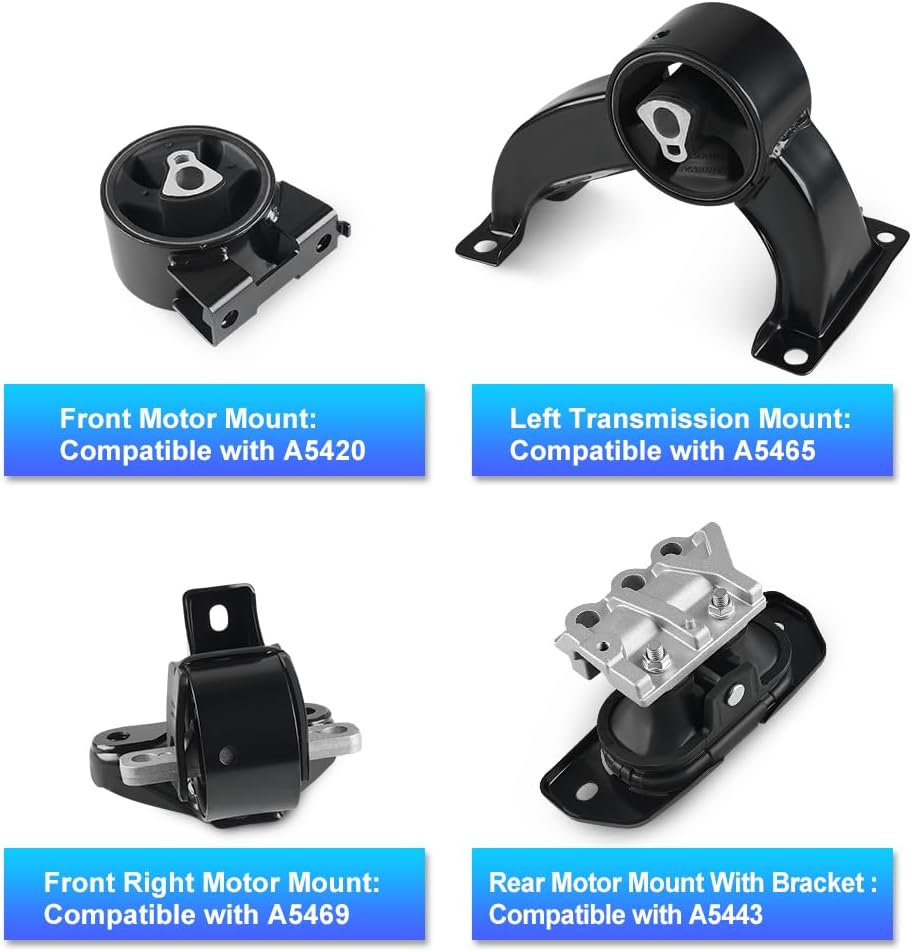 Kit motor transm. Chrysler Sebring 07-10 Dodge Avenger
