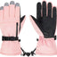 Guantes esquí impermeables para hombre mujer invierno