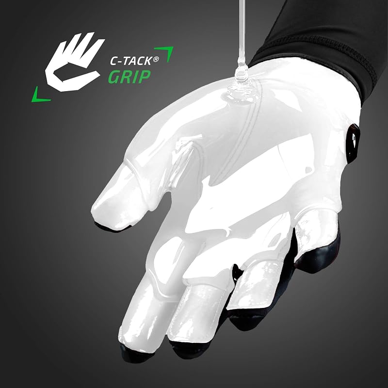 Guantes fútbol receptor ancho ultra grip tallas joven y adulto