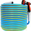 Manguera jardín 5/8pulg 50ft resistente con accesorios azul