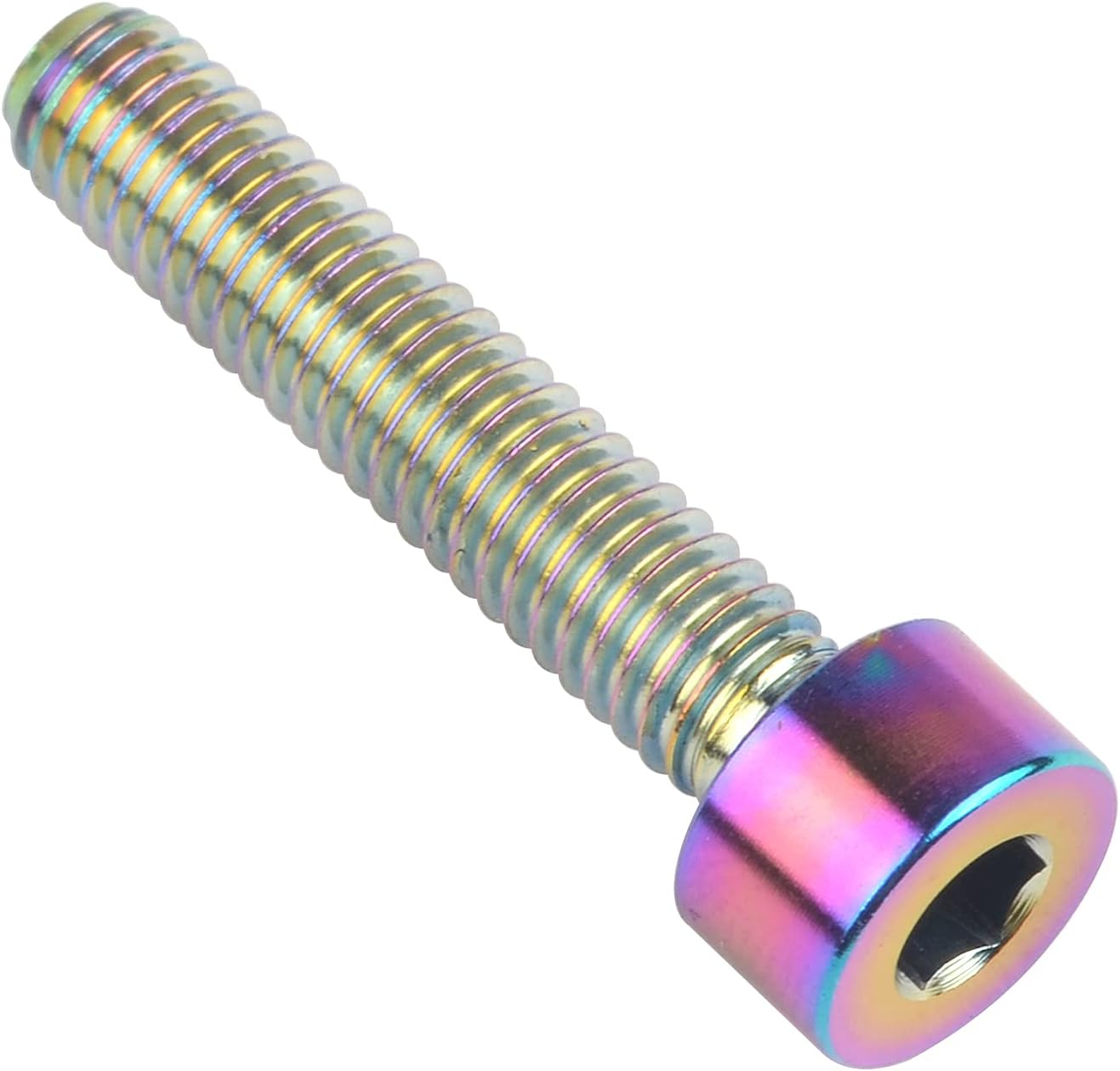 Tornillos Allen M4 de titanio paquete 4 multicolor