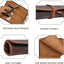 Bolsa cuero cuchillos chef profesional duradera portátil