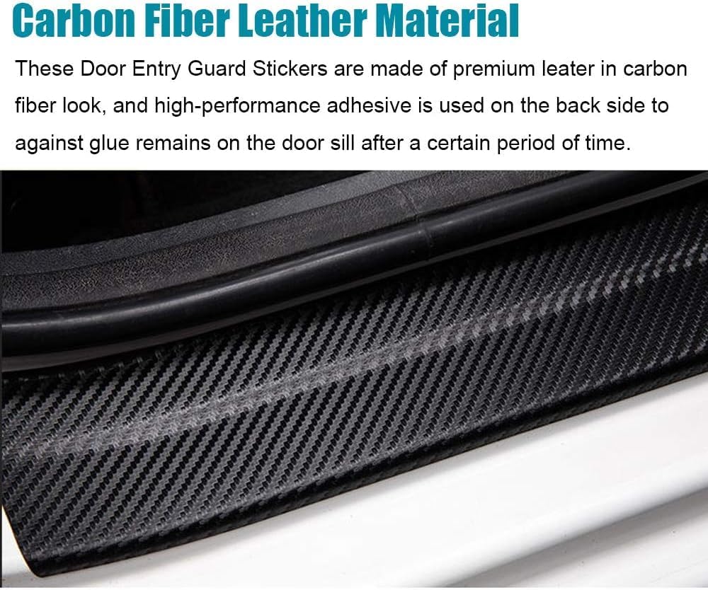 Protector umbral puerta Ford F250/F350 08-26 4uds plateado