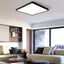 Lámpara Led Empotrada 12pulg 24W Cuadrada 4000K Negro