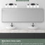 Accesorios iluminación tocador luz baño 4 luces E26 negro
