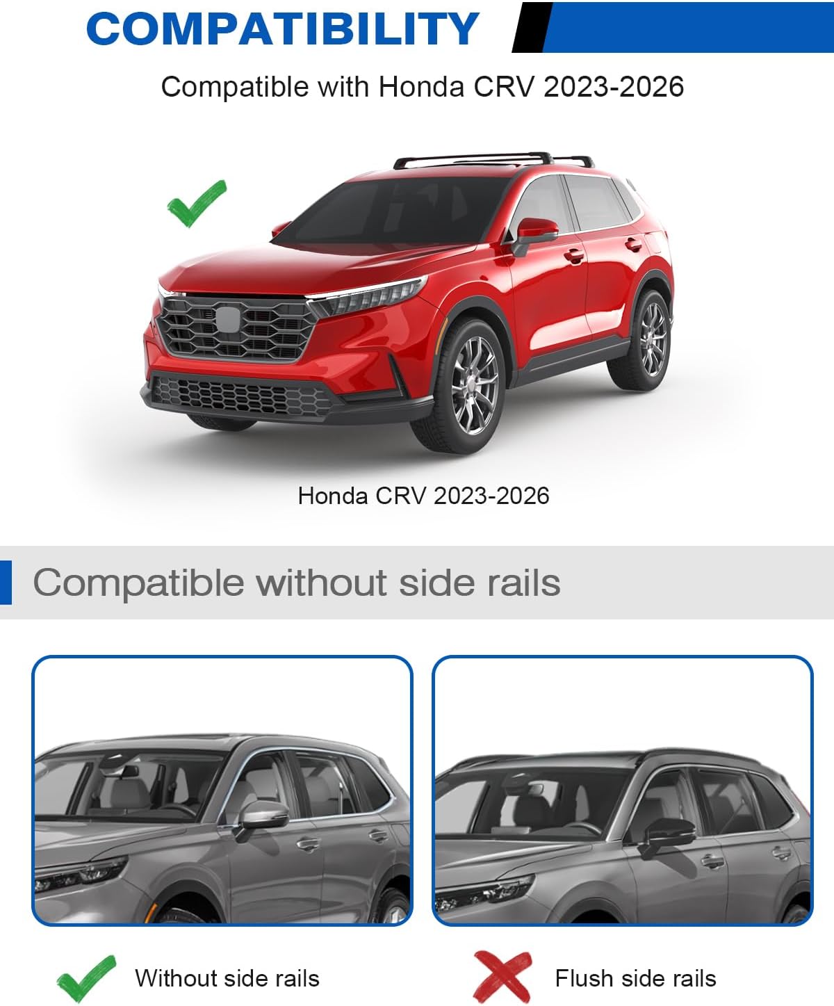 Barras techo con candado comp Honda CRV 260lb