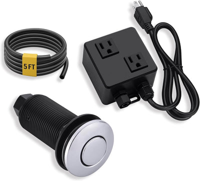 Kit interruptor aire triturador basura doble salida
