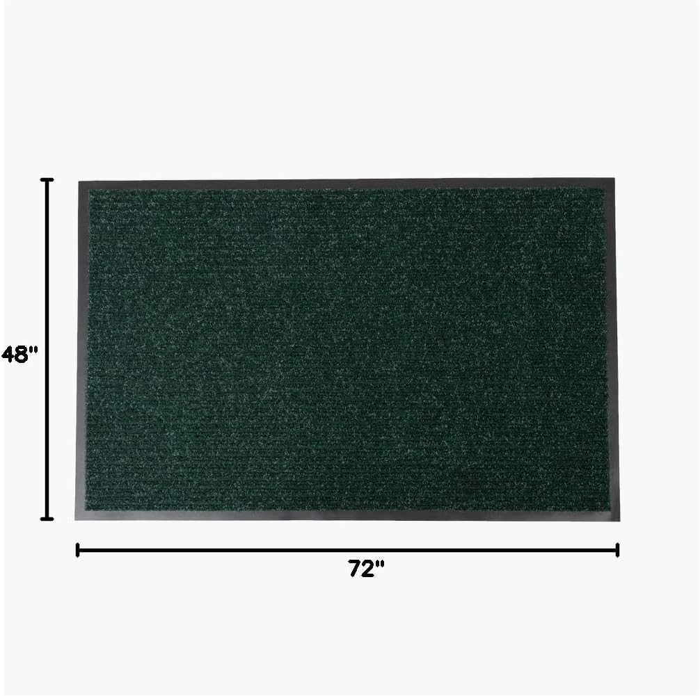 Alfombra entrada cepillo 4x6ft absorbente resistente