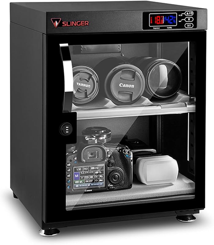 Gabinete seco electrónico 35L con cerradura combinación