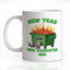 Taza café cerámica diseño mapache y fuego regalo enfermera