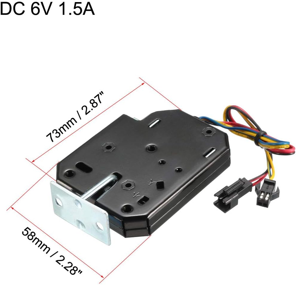 Cerradura magnética electromagnética DC 6V para gabinete