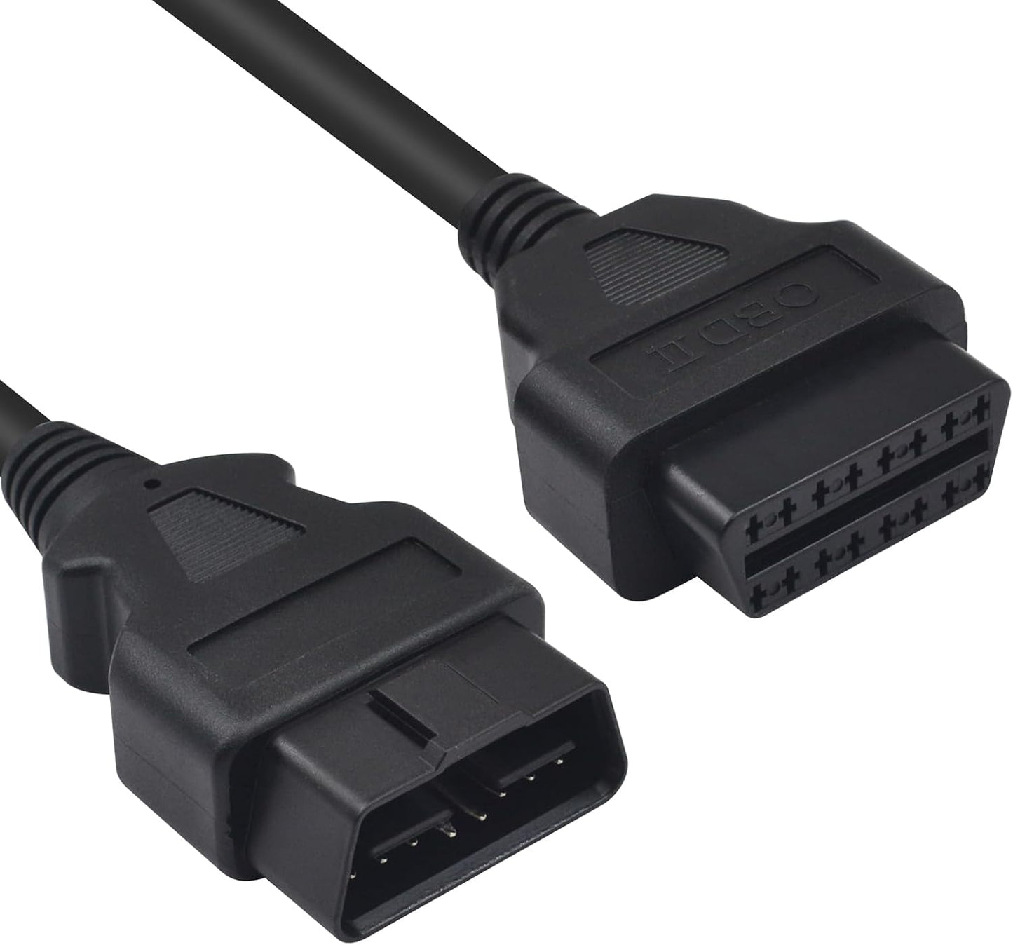 Cable extensión OBD2 5ft/1.5m 16 pin macho hembra negro