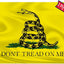 Bandera Gadsden 4x6" doble cara poliéster lona