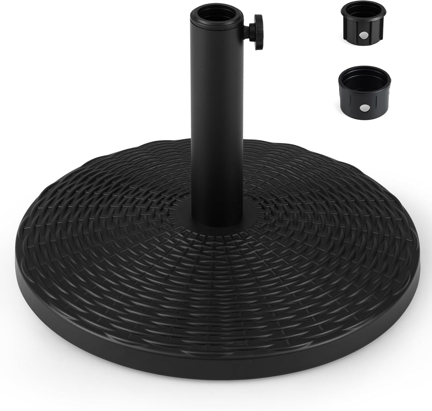 Base redonda paraguas 21lb polietileno resistente
