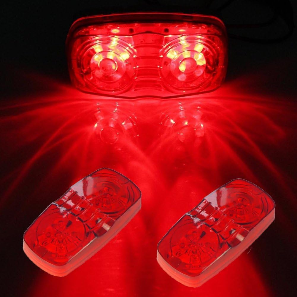 12 Pzas Luz LED para Marcador Lateral RV 12V 10 Led