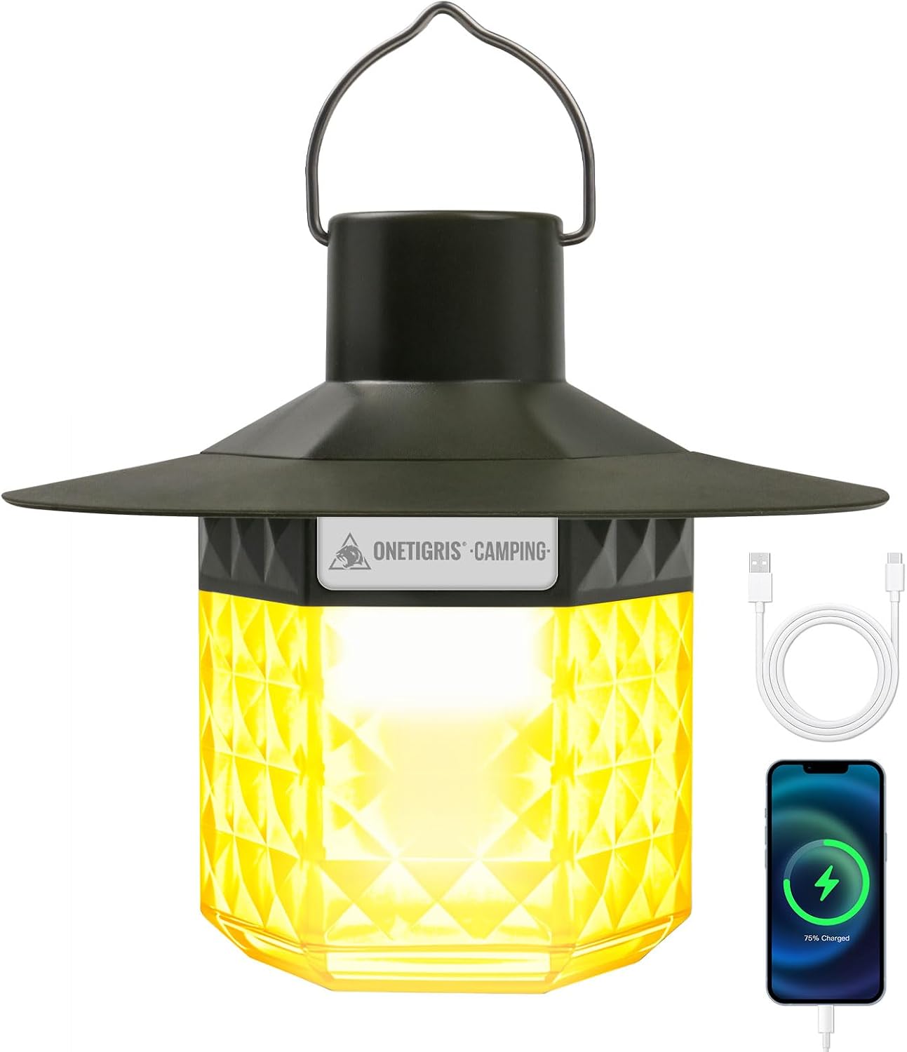 Linterna LED recargable 4500mAh 64h impermeable