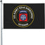 Bandera aerotransportada 3x5ft doble cara jardín decoración