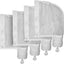 Bolsa filtro repuesto Polaris 280 y 480 pack 4 con cremallera