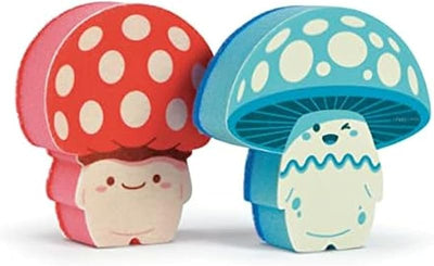 Juego 2 esponjas cocina hongos multicolor