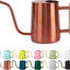 Regadera acero inox 35oz para plantas interiores con boquilla larga
