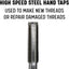 Kit grifo y troquel HSS serie POUT 2-1/2 OD