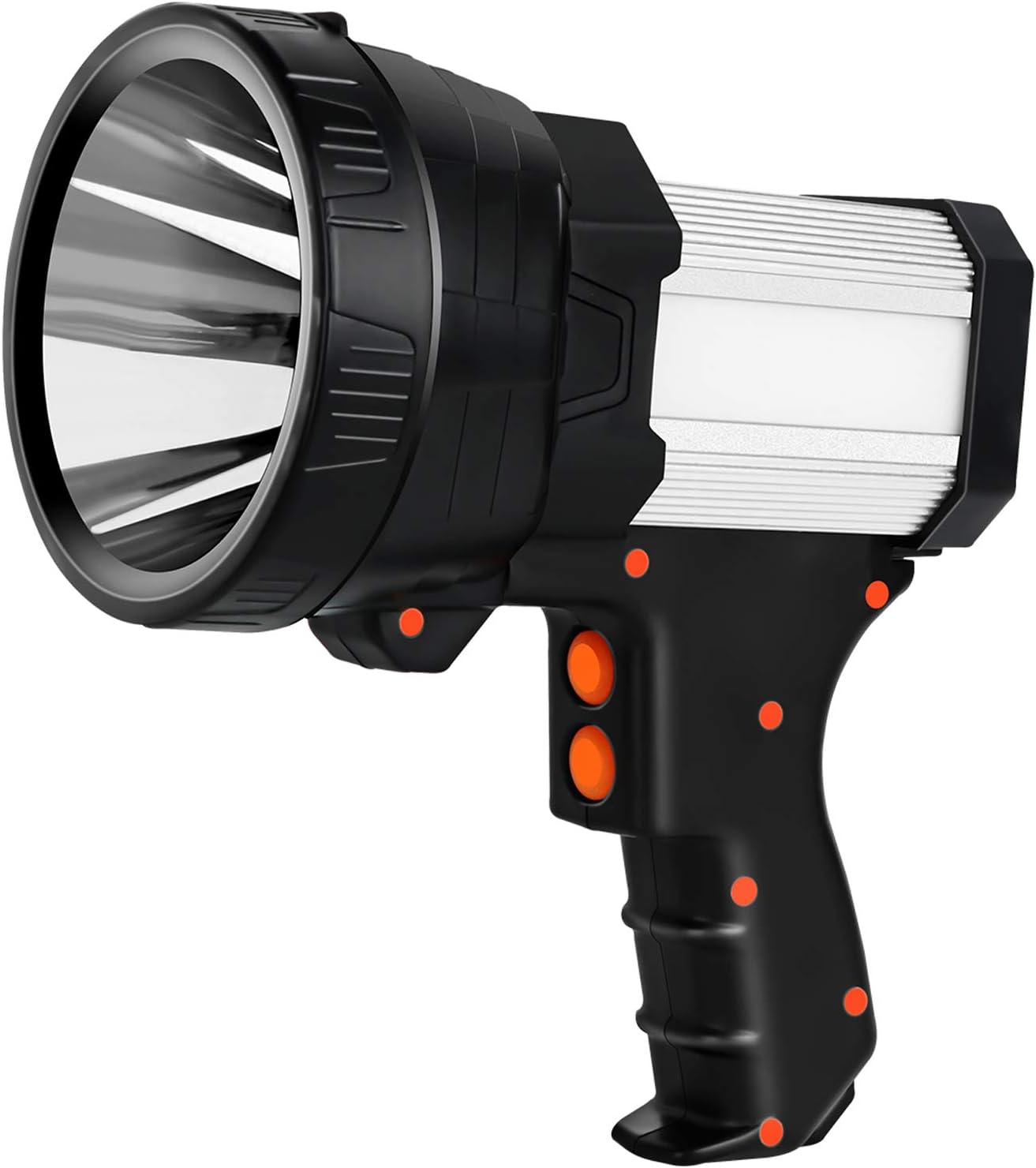 Foco LED recargable 6000 lúmenes con trípode y bolsa