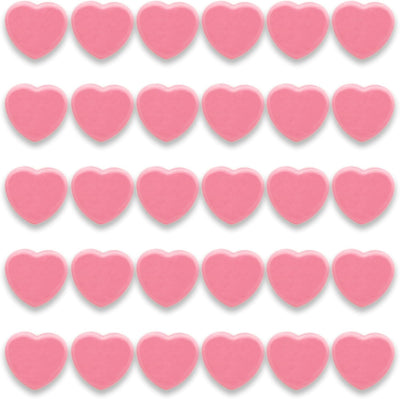 30 Imanes Corazón Fuerte para Nevera Pizarras Blancas