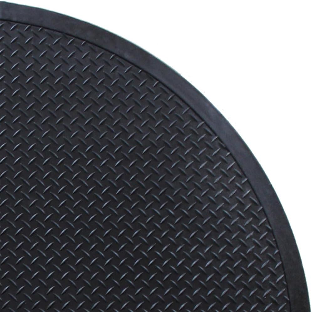 Alfombrilla goma circular 48pulg