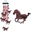 Campanillas de caballo de 28" para exteriores e interiores