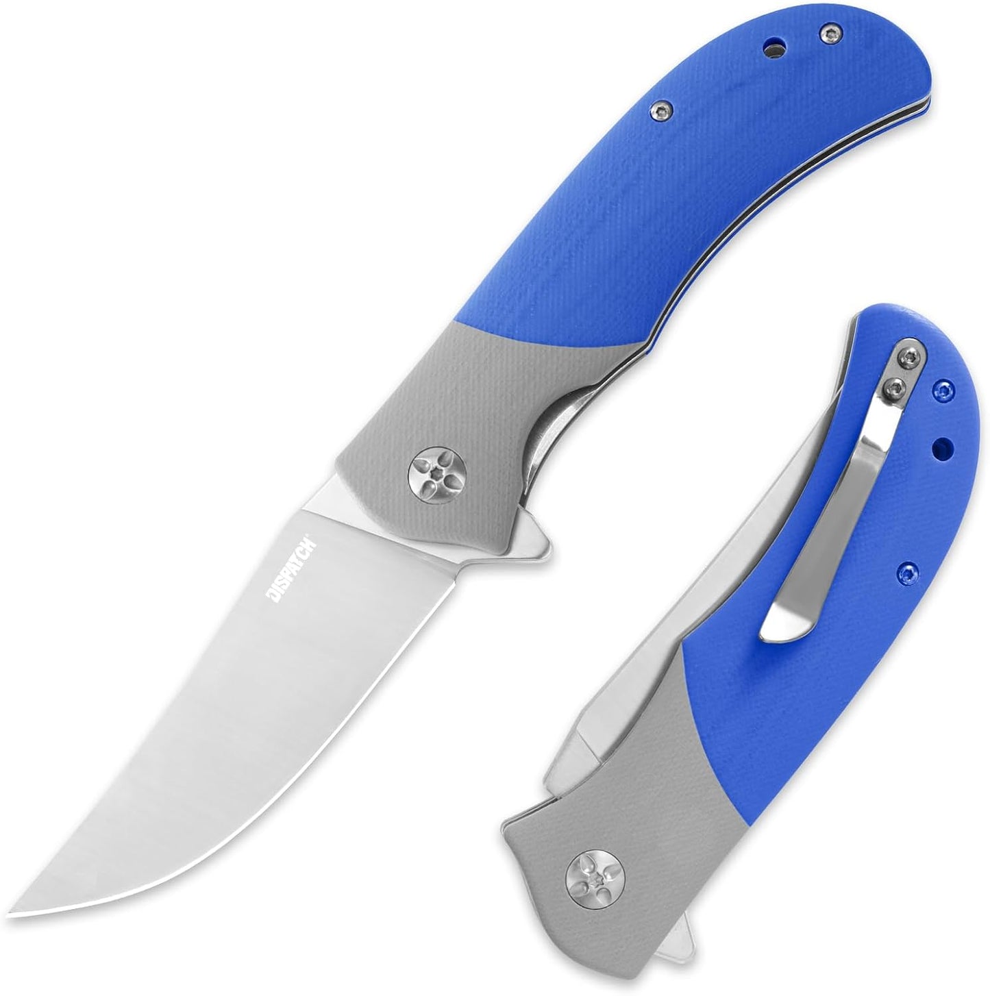 Cuchillo EDC acero 8Cr13Mov 3.65pulg mango G10 bloqueo