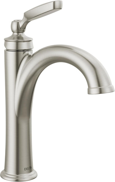 Grifo baño níquel cepillado 1 agujero inox 532-SSMPU-DST