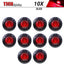 10 Luces LED Marcador 3/4pulg Laterales