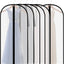 Bolsas vestidos extralargas 60" transparentes cremallera