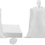 40 Bolsas Arena Blanca 18x30pulg Amarre Control Inundaciones