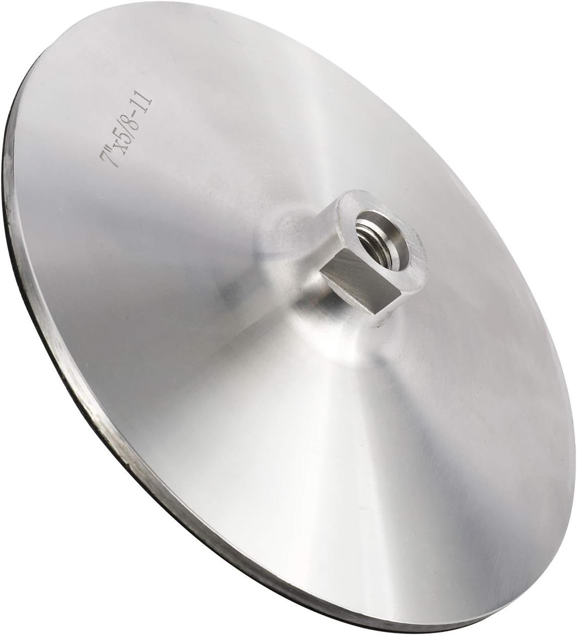 Almohadilla aluminio 7 con gancho bucle rosca 5/8-11