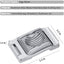 Cortador huevos metal acero inox para frutas y perritos calientes