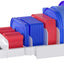 Organiz. Almacenamiento Tapas Ajustable 6 Altas y 4 Bajas