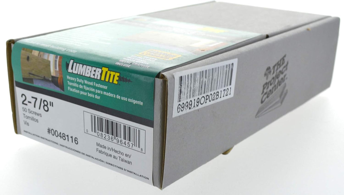 Tornillo estrella Lumbertite 2-7/8pulg pack 50