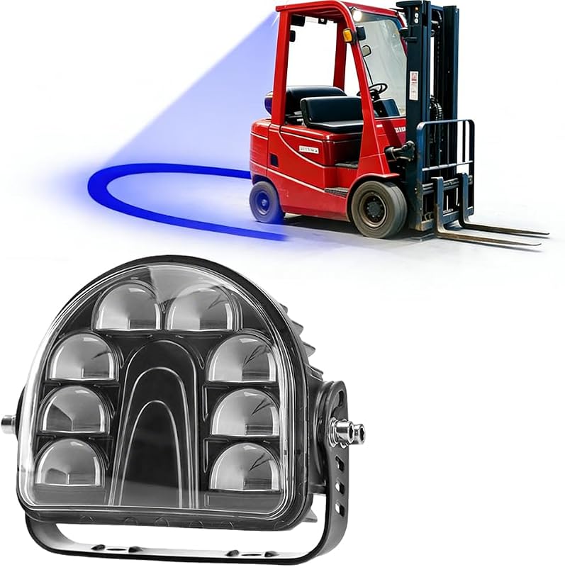 Luces LED azul seguridad carretilla elevadora 40 W 10-110 V