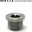 Enchufe sensor O2 M18x1.5 universal para automóviles y motocicletas