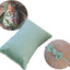 Almohada terciopelo diadema para posar bebé verde claro
