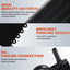Kit enfriador aceite transmisión aluminio 10 pasos negro