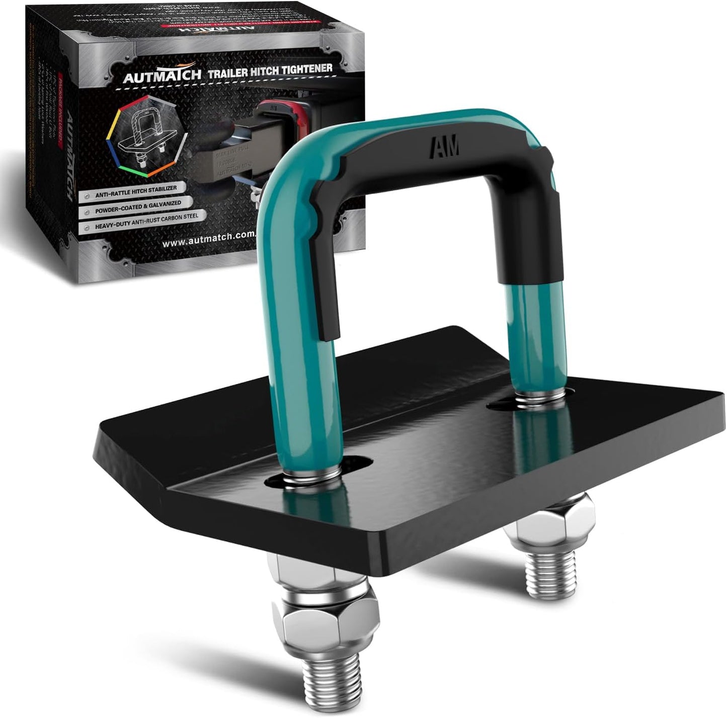 Tensor enganche antitraqueteo 2.5" goma doble