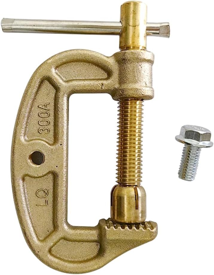 Abrazadera G de cobre macizo para soldadura 300A