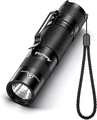 Linterna LED mini AA portátil impermeable con pilas
