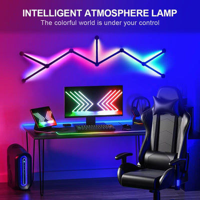 Líneas luz RGB LED 16M colores WiFi dormitorio sala