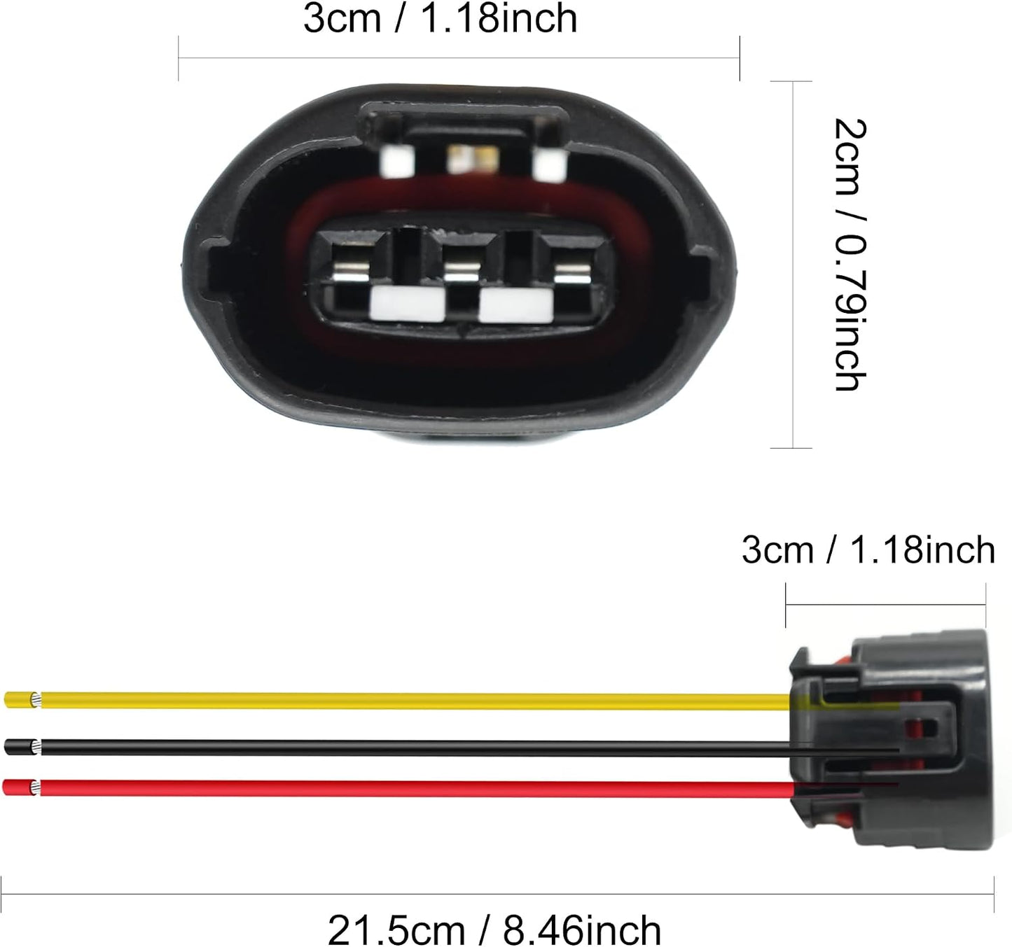 3 Alambres Alternador Arnés Cable Repuesto Infiniti EX35 G35 y Más