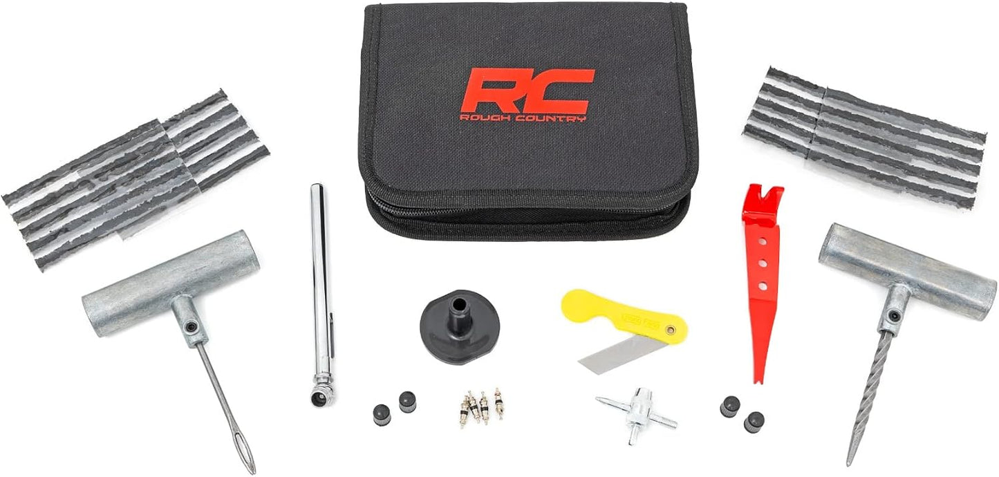 Kit reparación neumáticos emergencia 39 pzas estuche