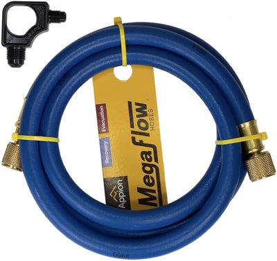 Manguera vacío 3/8" FL a 1/4" FL 6ft azul