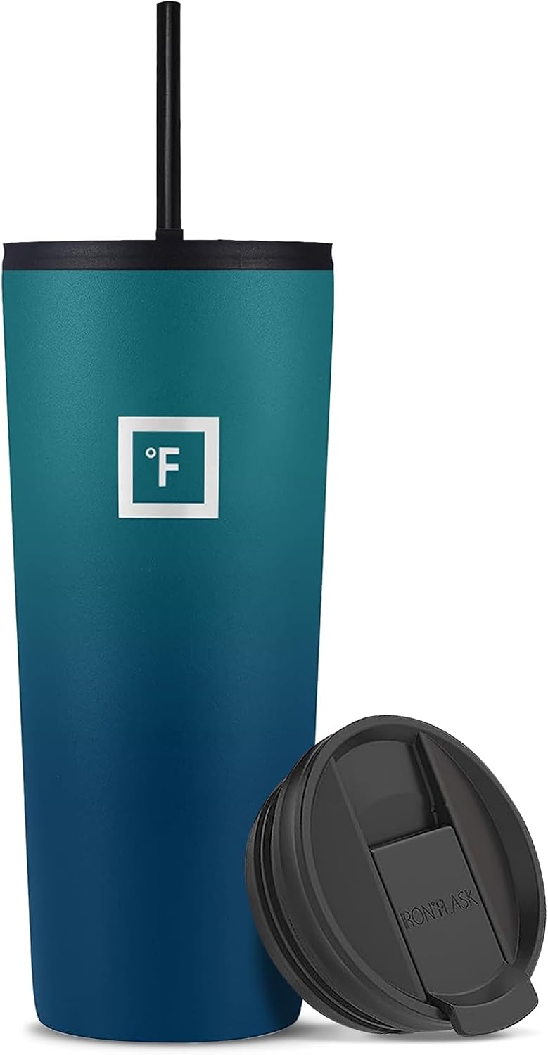 Taza acero inox aislada vacío 24oz tapa sólida